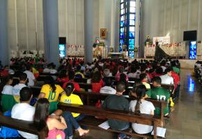 Catequese na paróquia de św. Jadwigi Królowej. Foto: BLR